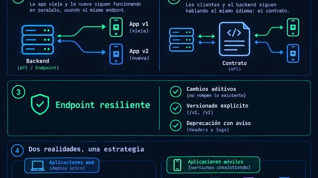 Un endpoint resiliente no rompe apps viejas